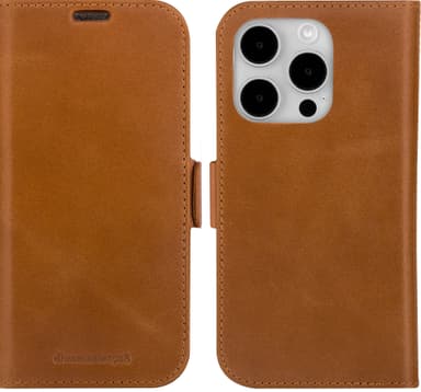 Dbramante1928 Lynge iPhone 15 Pro Max plånboksfodral (brunt)