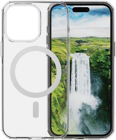Dbramante1928 Iceland Ultra D3O MagSafe iPhone 15 Pro skal (genomskinligt)