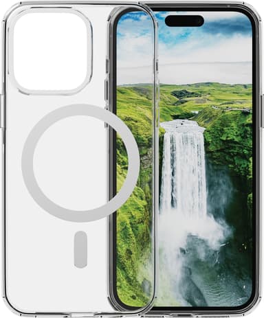 Dbramante1928 Iceland Ultra D3O MagSafe iPhone 15 Pro Max skal (genomskinligt)