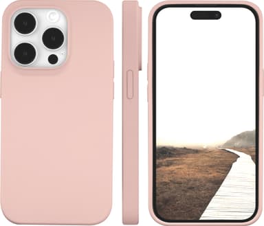Dbramante1928 Monaco iPhone 15 Pro skal (rosa)