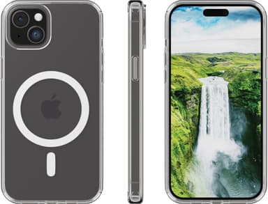 Dbramante1928 Iceland Ultra D3O MagSafe iPhone 15 Plus skal (genomskinligt)