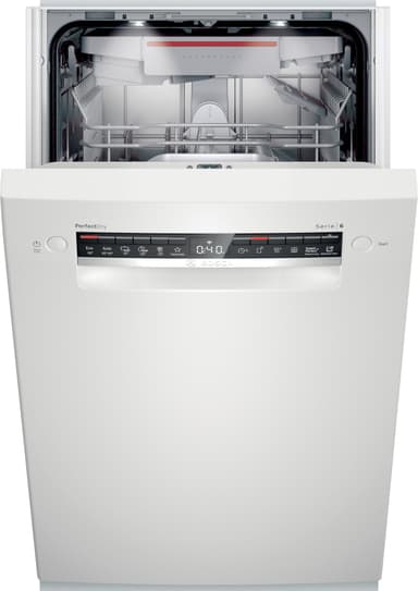 Bosch Serie 6 Diskmaskin SPU6ZMW10S (vit 45cm)