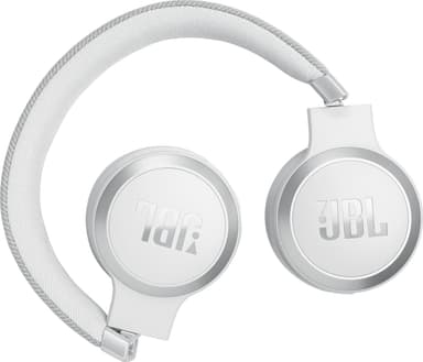 JBL Live 670NC trådlösa on-ear-hörlurar (vita)