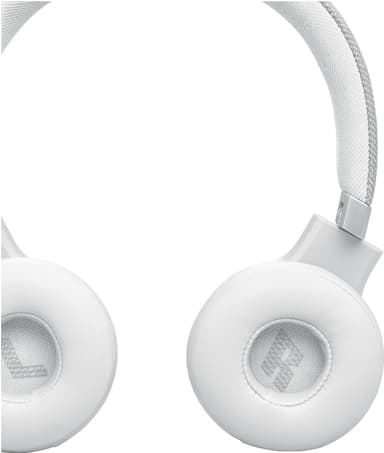 JBL Live 670NC trådlösa on-ear-hörlurar (vita)