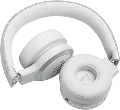 JBL Live 670NC trådlösa on-ear-hörlurar (vita)