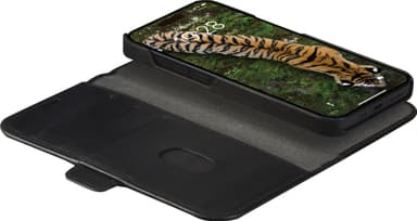 Dbramante1928 Lynge iPhone 15 plånboksfodral (svart)