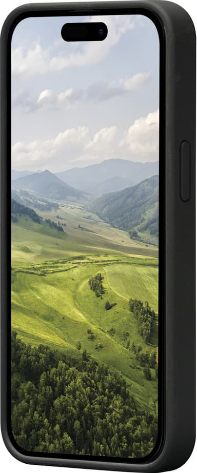Dbramante1928 Monaco iPhone 15 skal (svart)