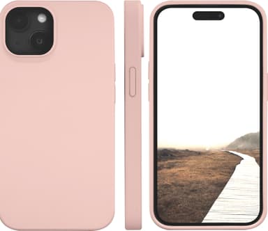 Dbramante1928 Monaco iPhone 15 skal (rosa)