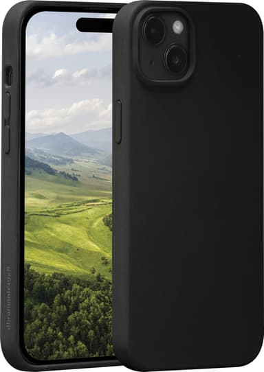 Dbramante1928 Monaco iPhone 15 skal (svart)