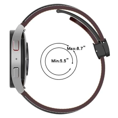 20mm rem för Samsung Galaxy Watch6 40mm 44mm Classic 43mm 47mm