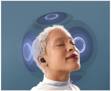 Jabra Elite 10 true wireless in-ear hörlurar (blanksvart)