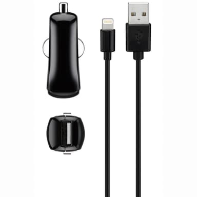 Goji billaddare 2.4A Lightning kabel