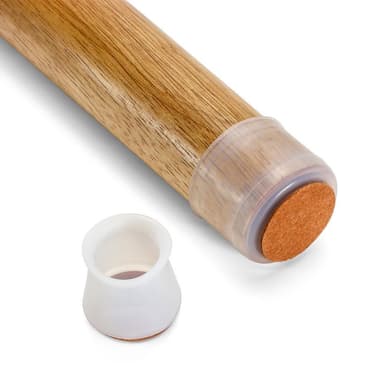 Möbeltassar / skydd för möbelben Silikon/Filt 25-30 mm 16-pack