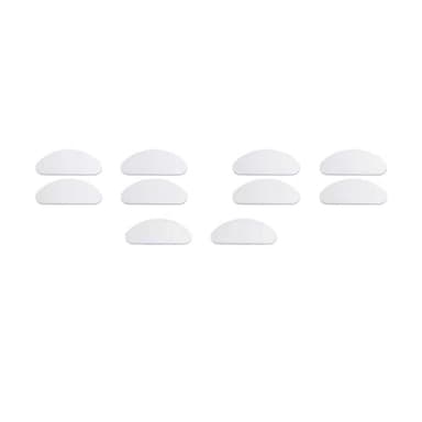 Nässkydd för glasögon silikon transparent 5 par (15 mm)