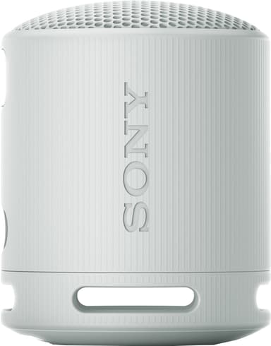 Sony SRS-XB100 trådlös bärbar högtalare (ljusgrå)