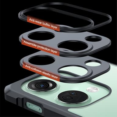 XUNDD OnePlus Nord 3 5G / Ace 2V Beatle Series Skal
