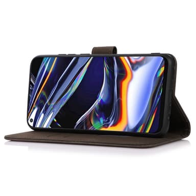 SKALO OnePlus Nord 3 5G / Ace 2V KHAZNEH Plånboksfodral i PU-Läder - Brun