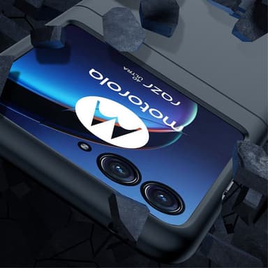 SKALO Motorola Razr 40 Ultra 5G Ultratunn Skin-touch Fold Skal - Turkos