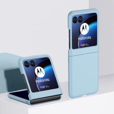 SKALO Motorola Razr 40 Ultra 5G Ultratunn Skin-touch Fold Skal - Turkos