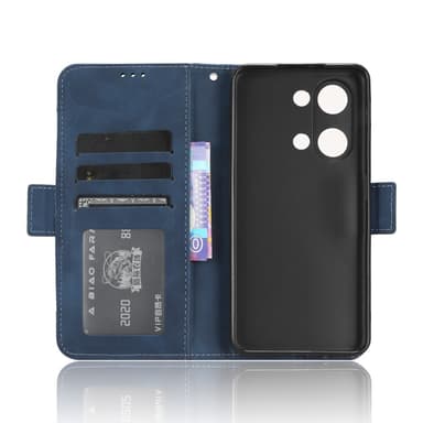 SKALO OnePlus Nord 3 5G / Ace 2V 6-FACK Plånboksfodral - Blå