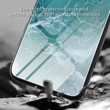 SKALO OnePlus Nord 3 5G / Ace 2V Marmor Härdat Glas TPU-skal - Motiv 4