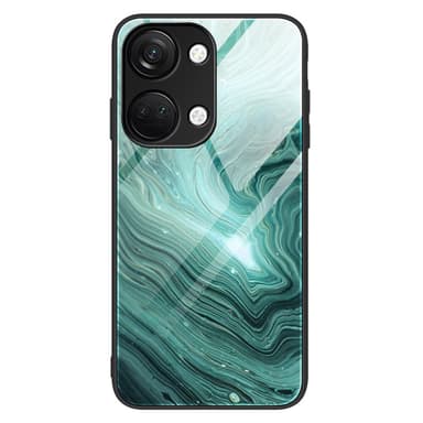 SKALO OnePlus Nord 3 5G / Ace 2V Marmor Härdat Glas TPU-skal - Motiv 3