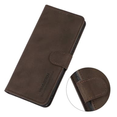 SKALO OnePlus Nord 3 5G / Ace 2V KHAZNEH Plånboksfodral i PU-Läder - Brun