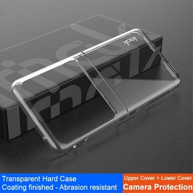 IMAK Motorola Razr 40 Ultra 5G Crystal Case II Pro 2-delat Skal - Transparent