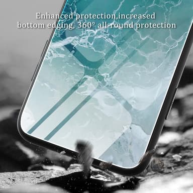 SKALO OnePlus Nord 3 5G / Ace 2V Marmor Härdat Glas TPU-skal - Motiv 5