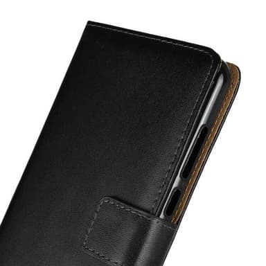 Plånboksfodral Äkta Huawei P30 - Svart