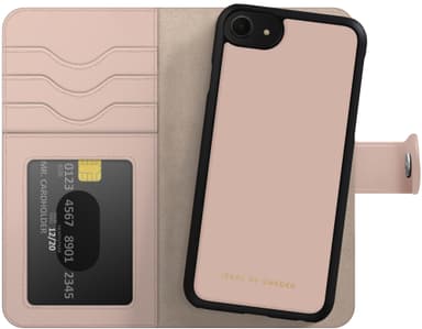 Ideal of Sweden Magnet Wallet+ plånboksfodral till iPhone SE/8/7 (rosa)
