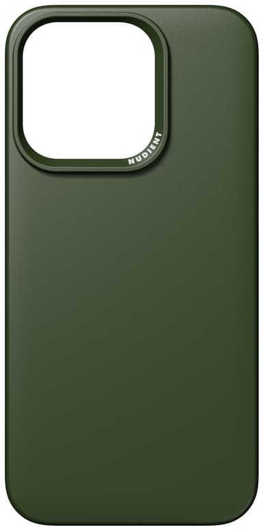 Nudient Thin iPhone 15 Pro skal (grönt)