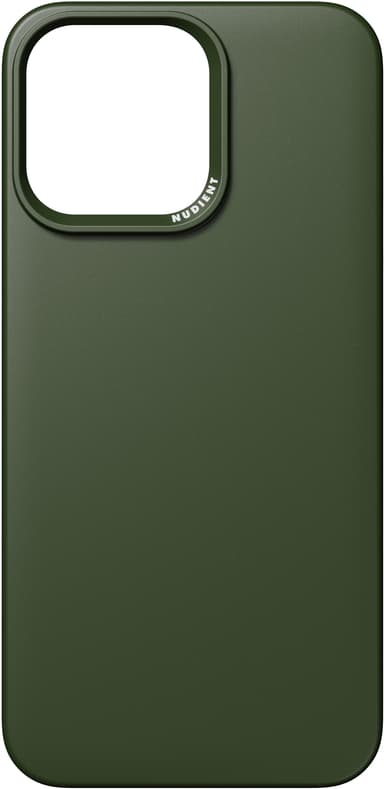 Nudient Thin iPhone 15 Pro Max skal (grönt)