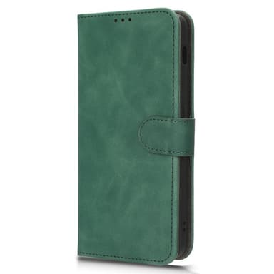 SKALO OnePlus Nord 3 5G / Ace 2V Matt PU-Läder Plånboksfodral - Grön