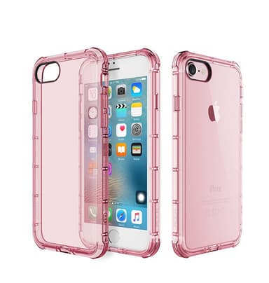 Extra tåligt silikonskal iPhone 7/8 - Blå