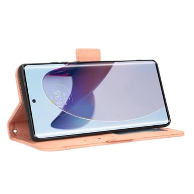 SKALO Motorola Edge 30 Ultra 5G 6-FACK Plånboksfodral - Rosa