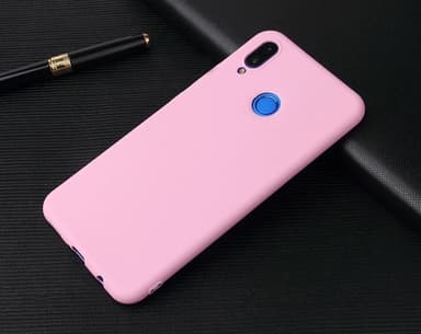 Huawei P Smart 2019 Ultratunn Silikonskal - Turkos