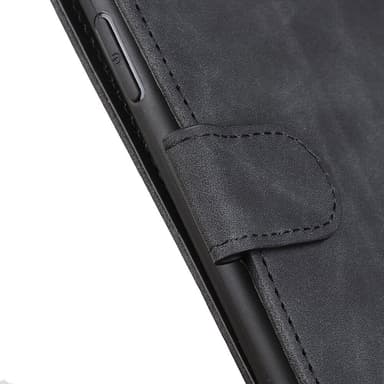 SKALO Sony Xperia 5 IV 5G KHAZNEH Plånboksfodral i PU-Läder - Svart