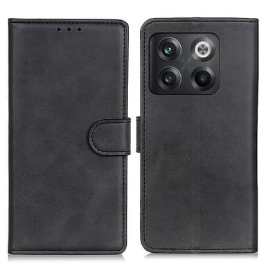 SKALO OnePlus 10T 5G Plånboksfodral i PU-Läder - Svart