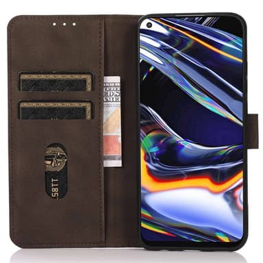 SKALO OnePlus Nord 3 5G / Ace 2V KHAZNEH Plånboksfodral i PU-Läder - Brun