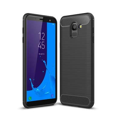 Stöttåligt Armor Carbon TPU-skal Samsung J6 (2018) - Grå