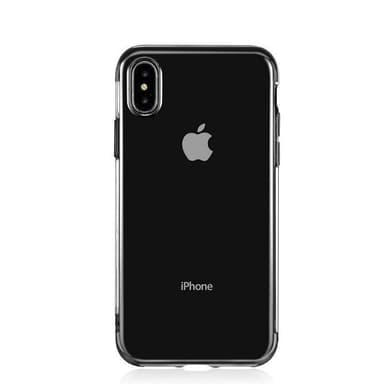 Design TPU-skal Electro Plating till iPhone Xs Max - fler färger - Svart