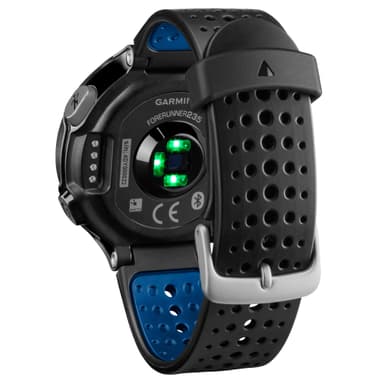 Garmin Forerunner 235 träningsklocka (svart/blå)