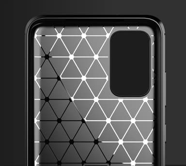Stöttåligt Armor Carbon TPU-skal Samsung S20 Plus - Grå