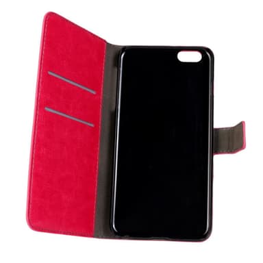 Plånboksfodral i PU-Läder till iPhone 6/6S - Cerise