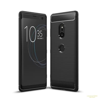 Stöttåligt Armor Carbon TPU-skal Sony Xperia XZ3 - Röd