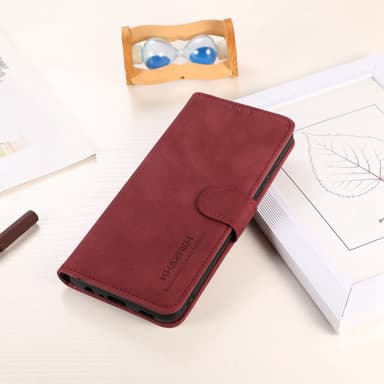 SKALO OnePlus Nord 3 5G / Ace 2V KHAZNEH Plånboksfodral i PU-Läder - Röd