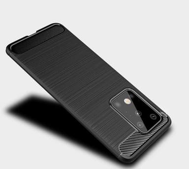 Stöttåligt Armor Carbon TPU-skal Samsung S20 Ultra - fler färger - Röd