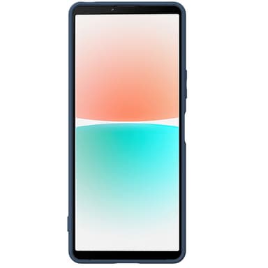 SKALO Sony Xperia 10 V Ultratunn Silikonskal Med Ring - Orange