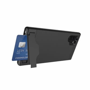 Samsung Note 10 PLUS | Armor skal | Korthållare - Rosa